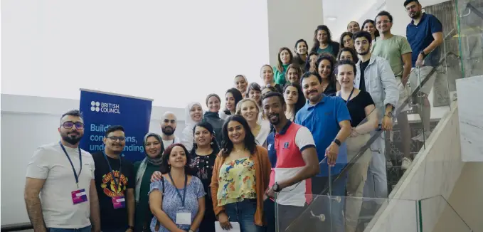 British Council MENA Marketing Team Building