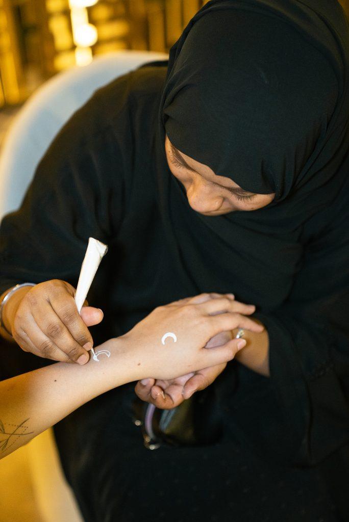 Nspyr Henna Artist at ELC Iftar Dinner