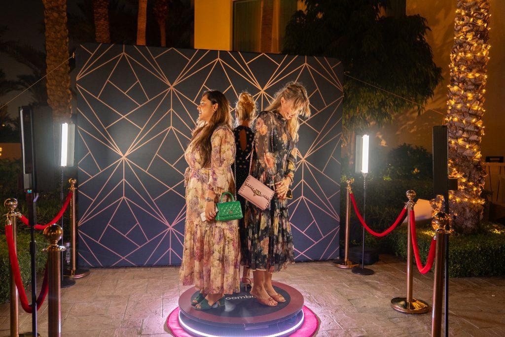 Customized 360 photobooth at Bloomberg Iftar Dinner
