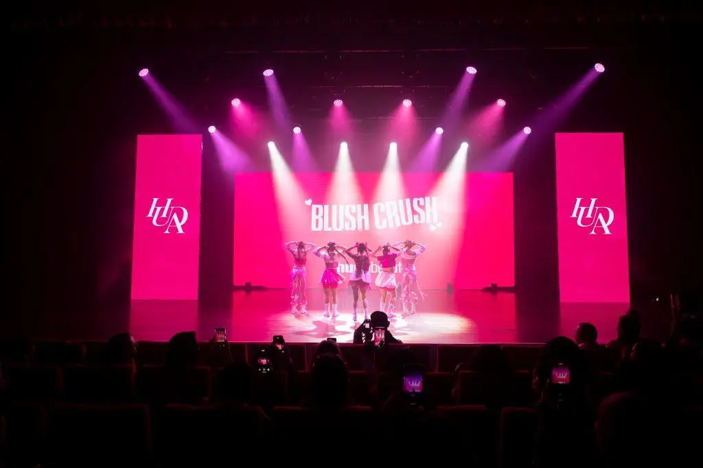 Nspyr Entertainment Performers at Huda Beauty Zabeel Theater Stage